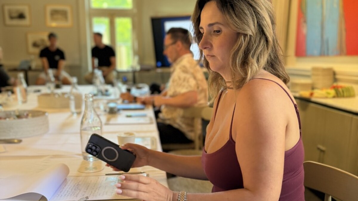 A member working through her plan